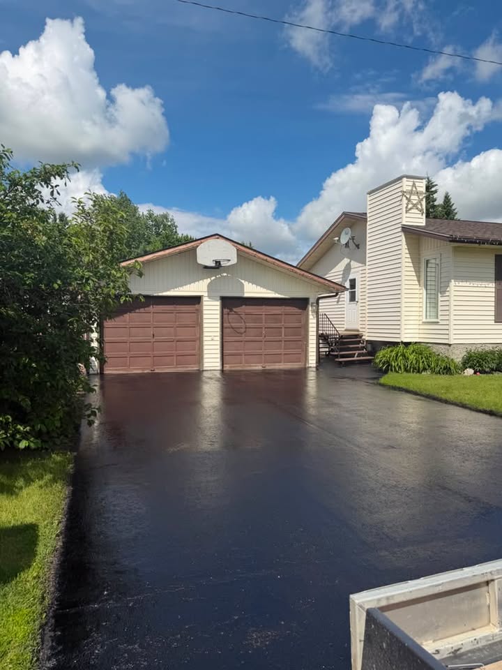 Residential Yard Seal Coat
